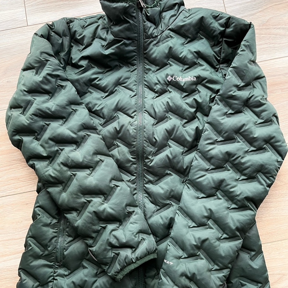 Columbia Women's Dark Green Puffer Jacket